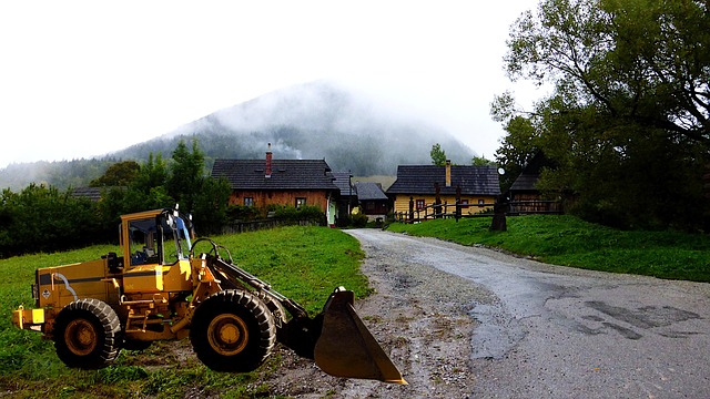 backhoe loader