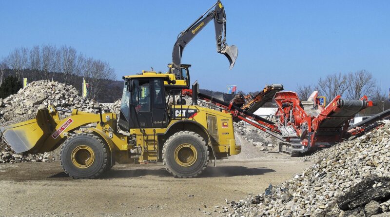 wheel loader, building rubble, crusher, excavator, secondary building materials, demolition, cancellation, demolition company, demolition machines, wheel loader, crusher, crusher, demolition, demolition, demolition, demolition, demolition