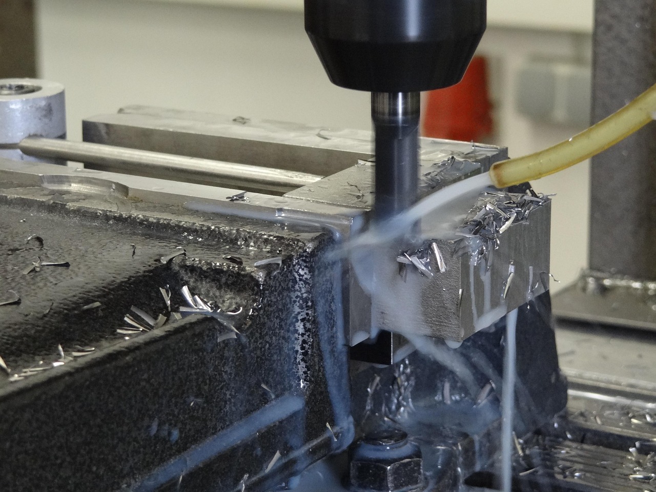machining, drill, chuck, drill rod, workshop, tool, spiral