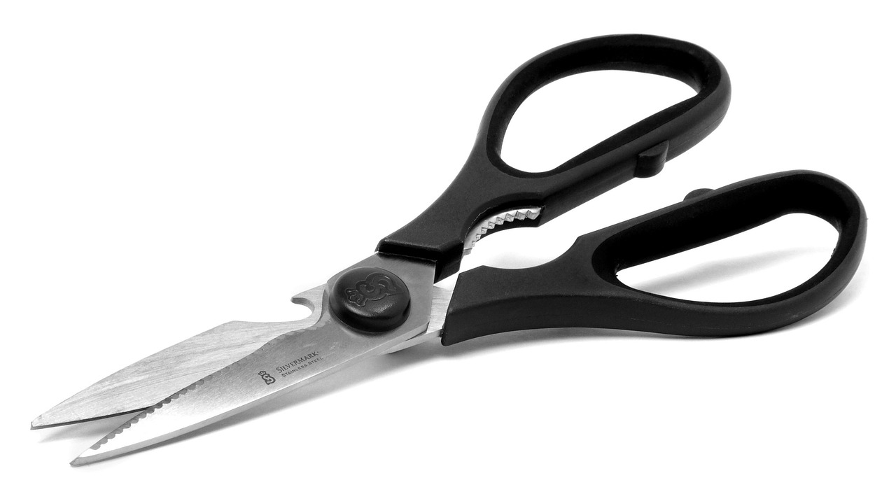 scissors, cut, kitchen, tool, equipment, sharp, cutting, blade, scissors, scissors, scissors, scissors, scissors