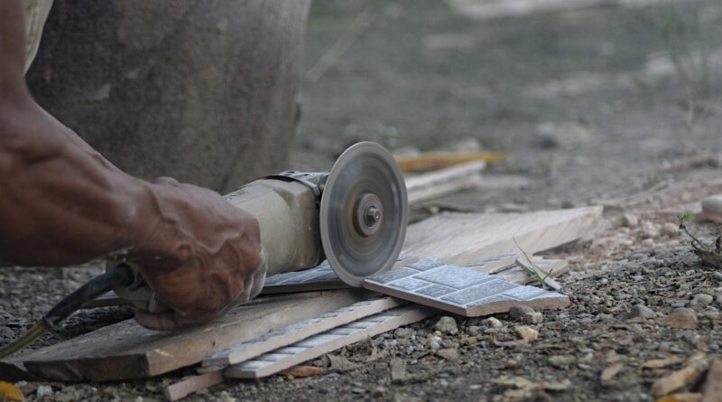 industrial, machine, cut, technology, engineering, work, equipment, machinery, machining, tiles