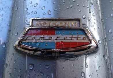 scooter, nature, lambretta 125, logo, drops, rain