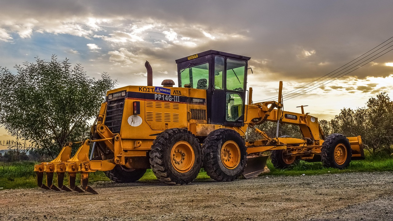Grader machine explained for road construction and site preparation