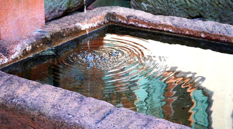 fountain, water, water fountain, nature, pool of water, water feature, wet, water jet