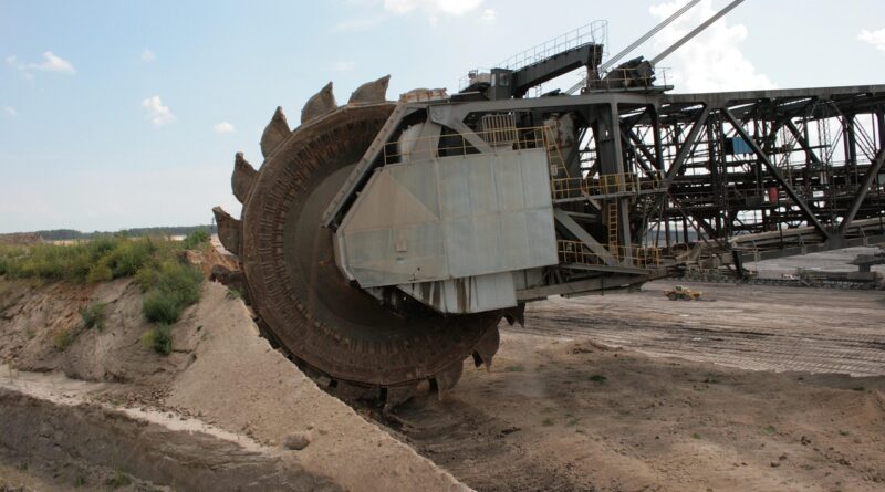 open pit mining, coal, bucket wheel, mining, excavator, lignite, industry, paddle wheel, bucket wheel, mining, mining, mining, mining, mining