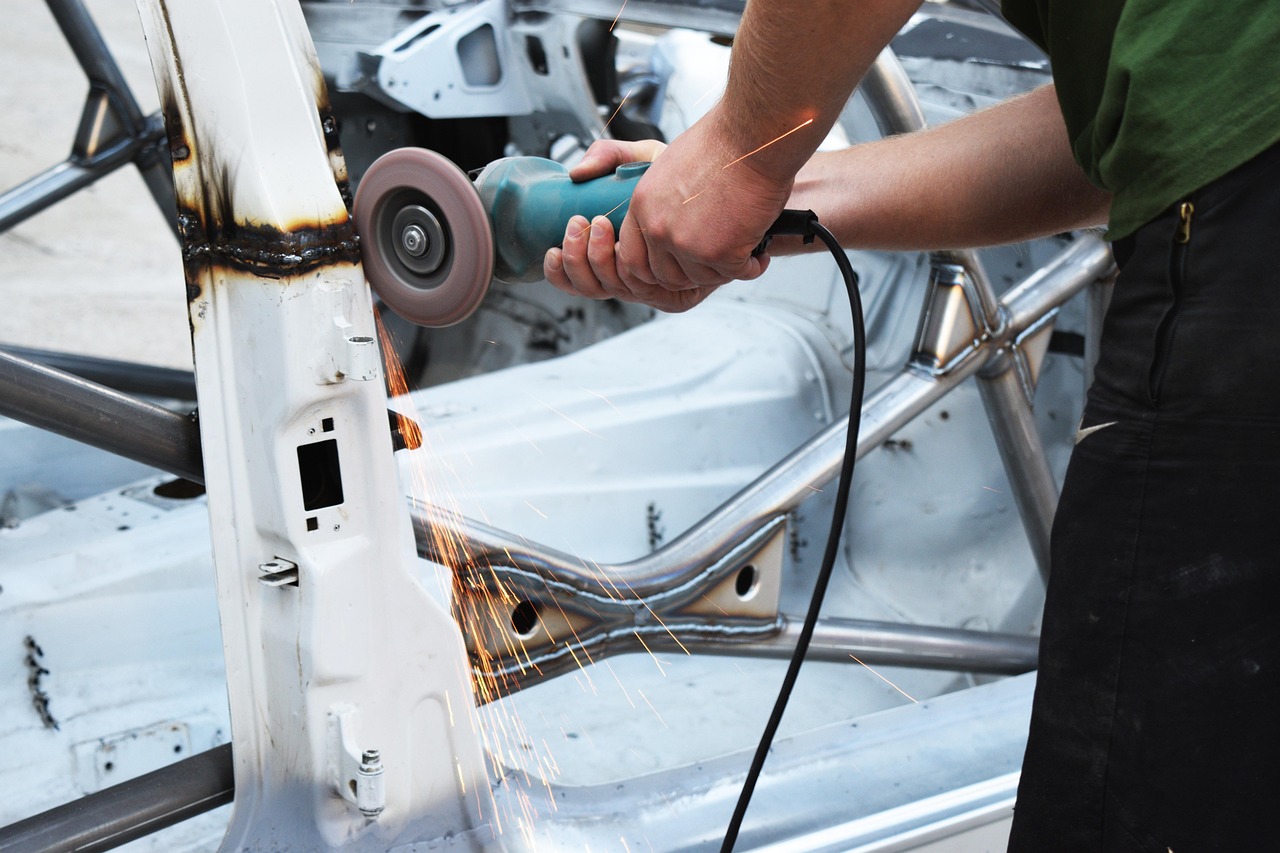 grinding, automotive, metalwork, car wallpapers, manufacturing, grinder, worker, workshop, equipment, car, production, repairman, spark, welder, garage, auto, service, cutting, automobile, manual labor