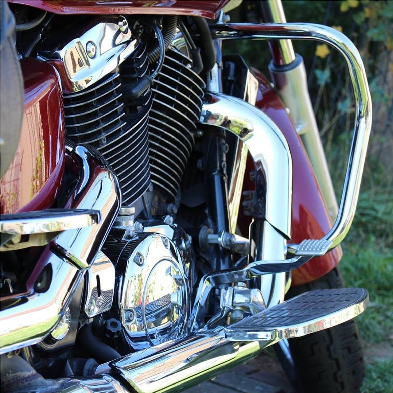 shadow, sc32, honda, cruising, chrome