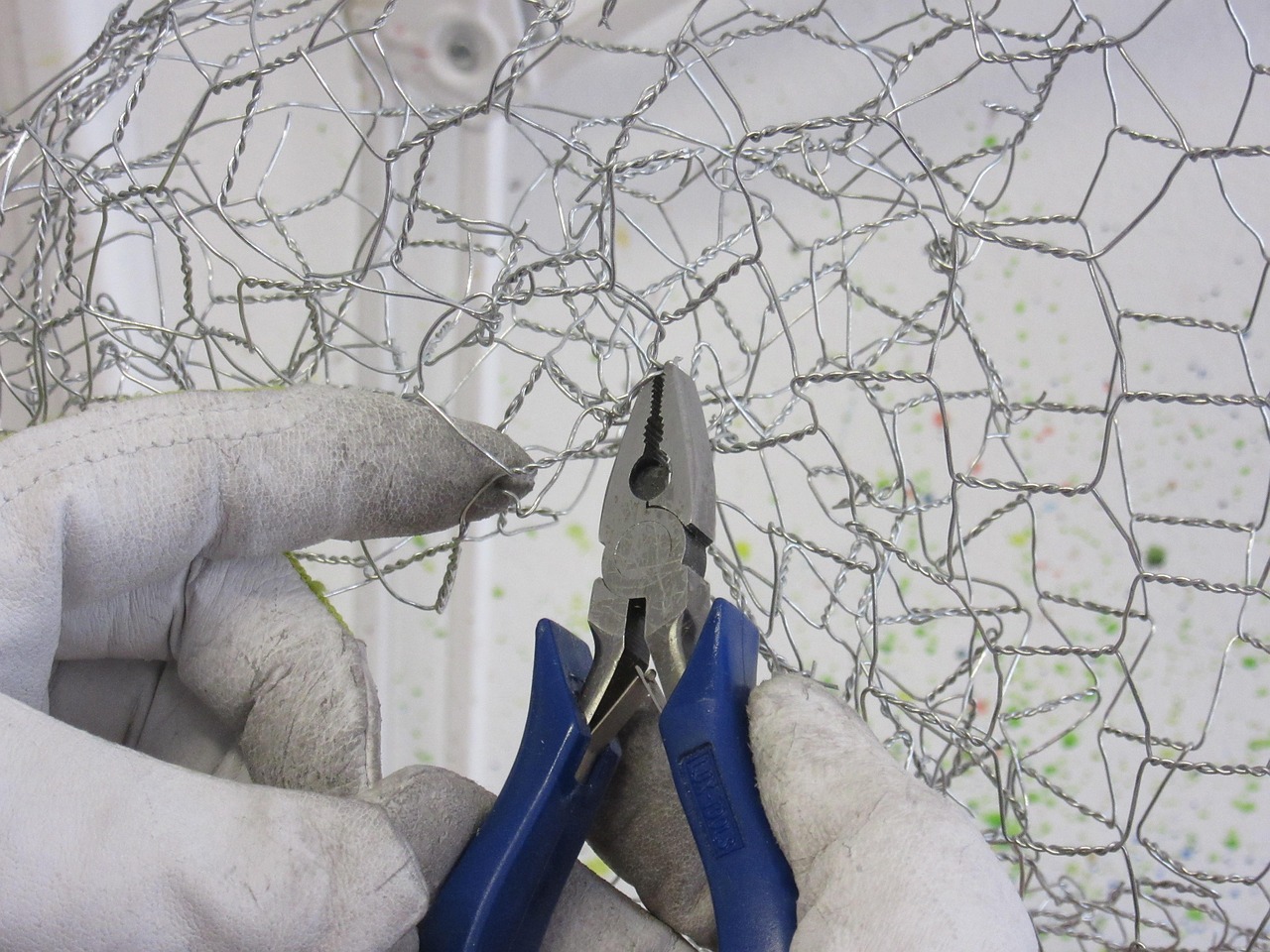 combination pliers, wire, hands, wire sculpture, bending, pliers, metal, tool