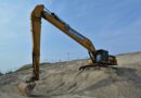 dredging, delfzijl, nature, dike, beach, emshotel, pet, animal, excavator, cat, van der woude, excavators, holland, netherlands