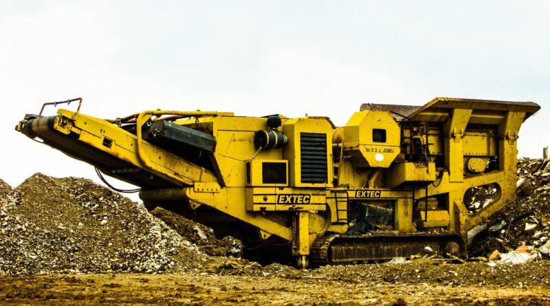 crusher, heavy machine, yellow, equipment, construction, crusher, crusher, crusher, crusher, crusher, equipment, construction